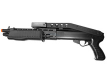 HFC HA239 Pump Action Shotgun with folding stock in Black