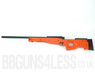 Double Eagle M57 bb gun Spring Sniper Rifle with adjustable hop-up in Orange