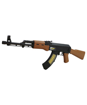 Kombat UK - AK47 Toy Rifle With Sound Effects in Wood Finish