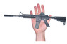 M4A1 Die Cast Toy Replica Rifle 3:1 scale in Black