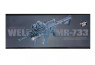 Well MR733 Spring M4 BB Gun Rifle in Black