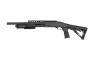 A&K SXR-002 Tactical Pump Action Shotgun in Black