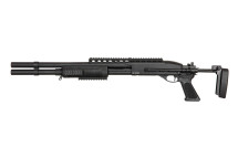 A&K SXR-006 Tactical Pump Action Shotgun in Black