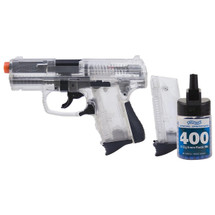 Walther P99 Replica Pistol With 400 bb pellets in Clear