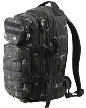 Kombat UK Small Assault Backpack Rucksack 28 Litre in Black Camo