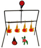 Metal Target - 4 Standard Targets with ground spikes