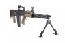 ICS L86A2 LSW Airsoft Rifle with bipod in Black