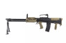 ICS L86A2 LSW Airsoft Rifle with bipod in Black