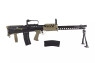 ICS L86A2 LSW Airsoft Rifle with bipod in Black