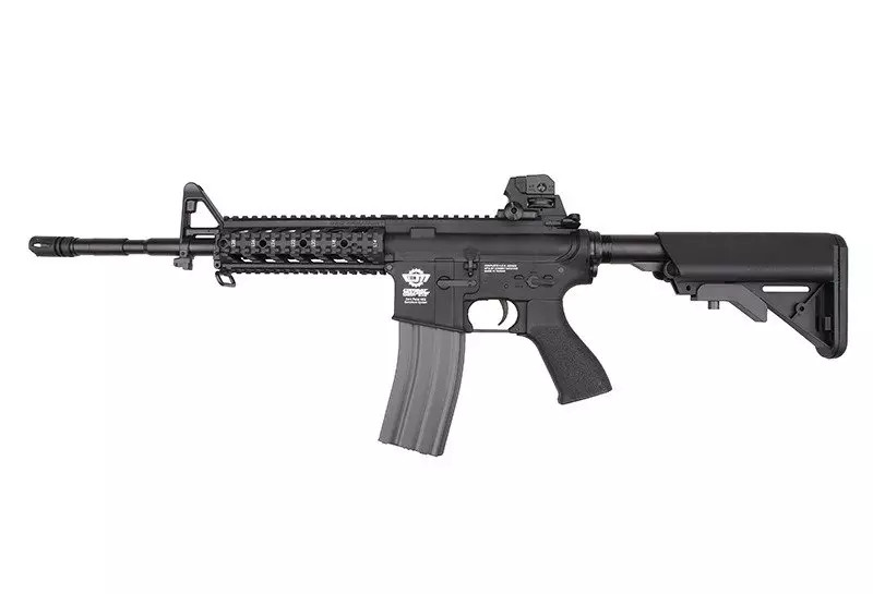 G&G CM16 RIS Raider Combat Machine Long version in Black - bbguns4less