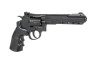 Well G296C Revolver 6" Co2 Metal Revolver in Black