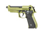 G&G GPM92 Gas Blowback Pistol in Hunter Green with hard case