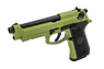 Raven R9 Replica M92 Gas Blowback pistol in Green