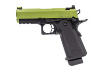 Raven Hi-Capa 3.8 Pro Gas Blowback pistol in Green