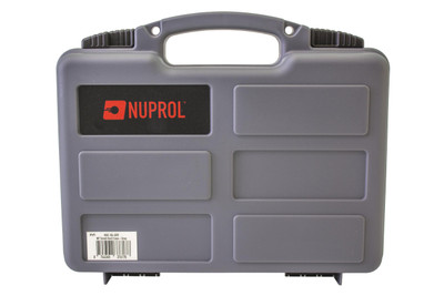Nuprol Small Hard Case in Gray with Wave Foam (NHC-02-GRY)