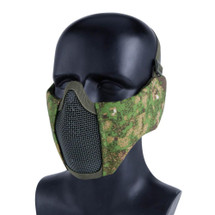 Nuprol Mesh Lower Face Shield V5 in Digi Tropics (6037-DGT)