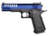 Vigor V17 - 5.1 Ported Full Metal Spring Pistol in Blue