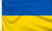 Ukrainian National Flag 5ft x 3ft