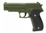 Galaxy G26D P226 Full Scale Metal pistol With Rail in Green