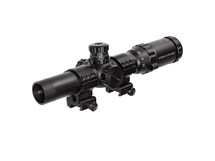 ASG - Strike System Short Green/Red Dot Scope 1-4X24 with Mounts (19214)