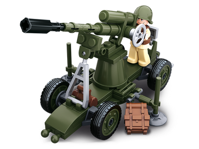 Sluban Military Bricks - Allied Anti Aircraft Gun - B0678C