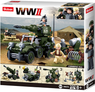 Sluban Military Bricks - WWII 4 in 1 Set - B0679