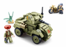 Sluban Military Bricks -English Armored Vehicle Set - B0710