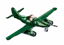 Sluban Military Bricks -Messerschmitt Fighter Plane - B0977