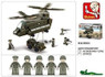 Sluban Military Bricks - Transport Helicopter Set - B6600