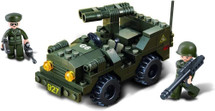 Sluban Military Bricks - US Army Jeep - B5800