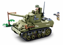 Sluban Military Bricks - Small U.S Allied Tank - B0856
