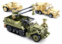 Sluban Military Bricks - Desert Battle Set - B0812