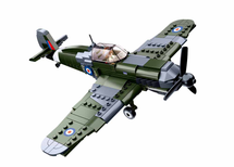 Sluban Military Bricks - British Spitfire - B0712