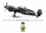Sluban Military Bricks - British Spitfire - B0712