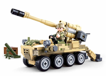 Sluban Military Bricks - 8x8 Artillery Truck - B0751