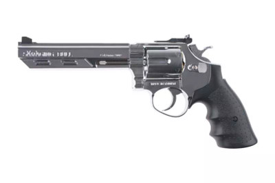 HFC HG133 Gas Powered Airsoft Revolver In Silver