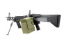 A&K H.M.G. MK43 Support Gun with Bipod AEG in Black