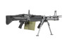 A&K H.M.G. MK43 Support Gun with Bipod AEG in Black