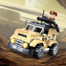 Sluban Military Bricks - Patrol Car - B0587A