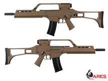 Ares AS36K Airsoft AEG Rifle in Tan