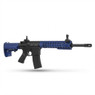 Cyma CM615 AEG Keymod hand-guard Rifle In blue, opposite-side view with blue hand-guard and stock Cyma CM615 AEG Keymod hand-guard Rifle In blue, opposite-side view with blue hand-guard and stock