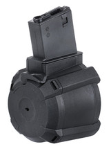 Cyma M4/AR15 AEG Electric Drum Mag 1200 Rounds in Black (HY-402-BK)