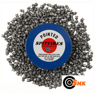 SMK Spitfire Pellets 500 x .22 Pointed heads for airguns