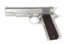 Cybergun Colt M1911A1 Licensed Gas Blowback Pistol in Chrome