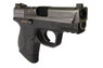WE Tech - Little Bird Compact M&P GBB Pistol in Black & Silver (WE-BB-002-SV)