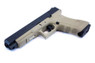 WE Tech - EU34 Gas Blowback Airsoft Pistol in Tan