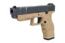 WE Tech EU33 Advance GBB Airsoft Pistol in Tan