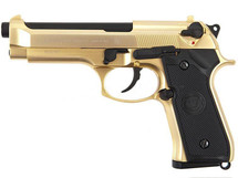WE Tech M92 GEN 2 GBB Airsoft Pistol in Gold (WE-M004)