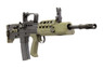 WE Tech L85 SA80 Open Bolt Gas Blow Back GBBR in Army Green (WE-R-L001)