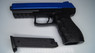 Vigor 9907 M4 Rifle & Side Arm Pistol Combo Pack in Blue